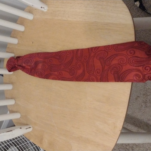 Red men's tie Giorgio bissoni LNWOT - Picture 1 of 6